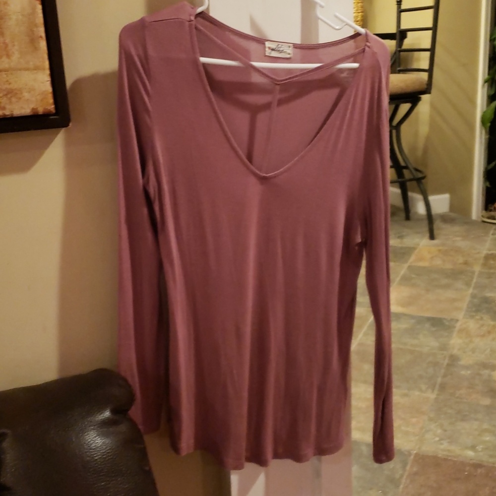 Purple blouse